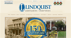 Desktop Screenshot of lindquistmortuary.com